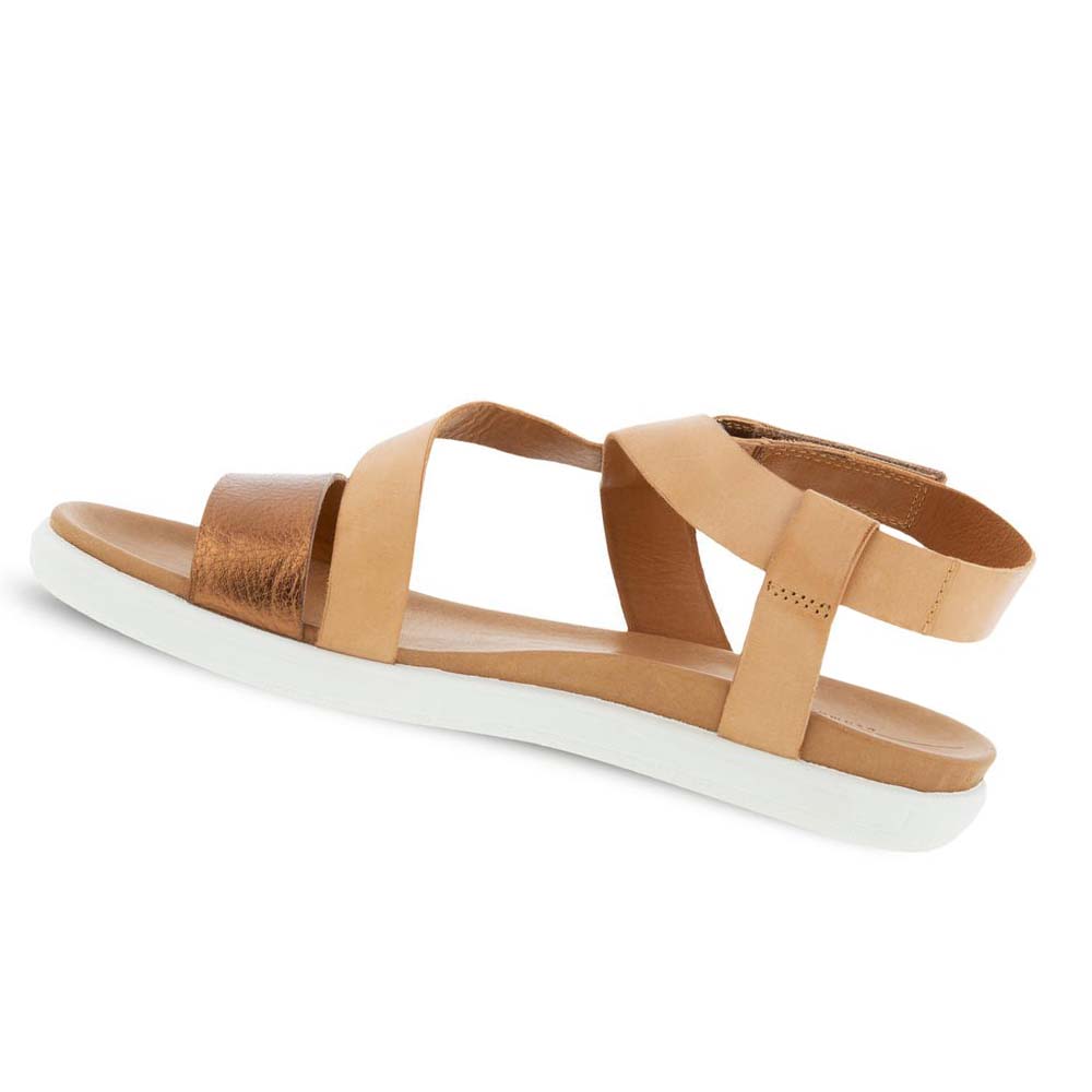 Ecco Simpil Platta Sandaler Dam Bruna | SE 192EBC